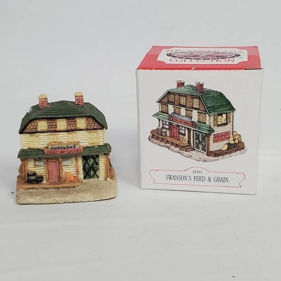 Liberty Falls Swanson’s Feed & Grain AH41 Figurine w/ Box - Picture 3 of 4